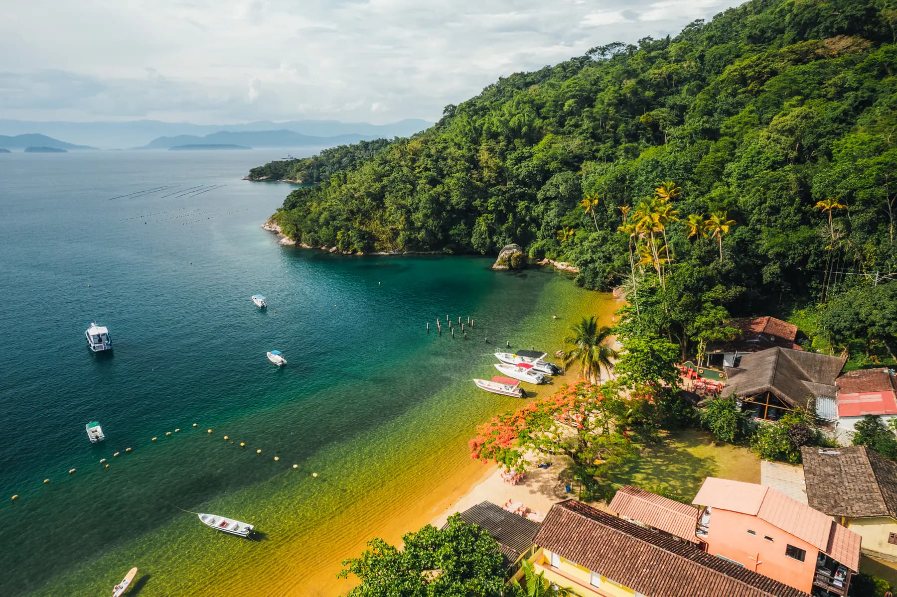 Vila do Abraão · saída